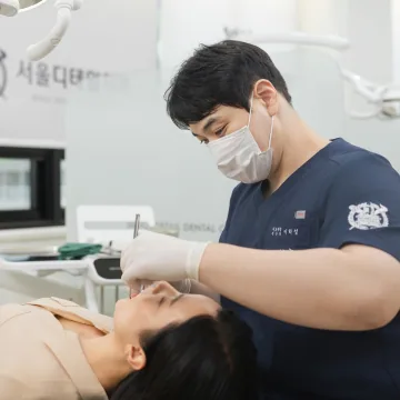 서울디테일치과 보철물 세팅